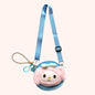 Cute lamb hand / shoulder purse light blue kids purse
