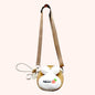 Cute rabbit hand / shoulder purse Beige kids purse