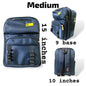 Vibrant dark Blue - backpack Medium 15 inches backpacks