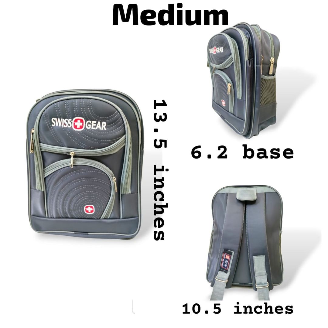 Kids Grey - backpack Medium 13.5 inches backpacks