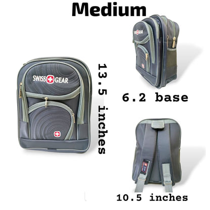 Kids Grey - backpack Medium 13.5 inches backpacks