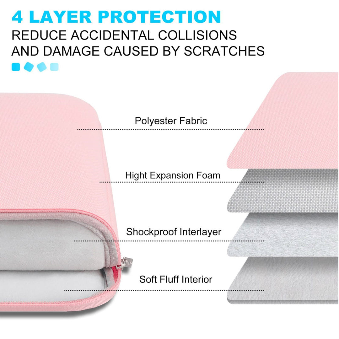 Pink laptop sleeve case laptop bag