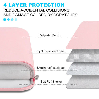 Pink laptop sleeve case laptop bag