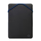 Reversible black protective laptop sleeve Black laptop bag