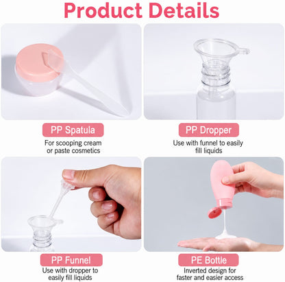 11 PCS Travel Bottle Set
