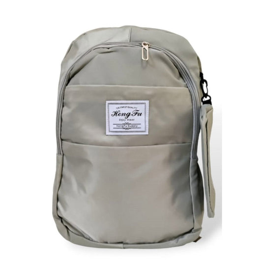 Hong-fu plain colors backpack backpacks