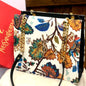 Printed square shoulder bags White shoulder bags