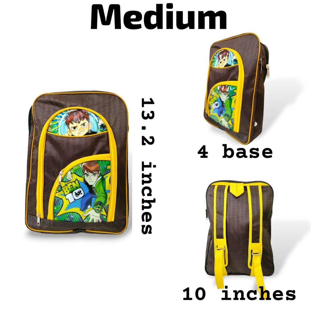 Ben10 cartoon backpack Medium 13.2 inches kids backpacks