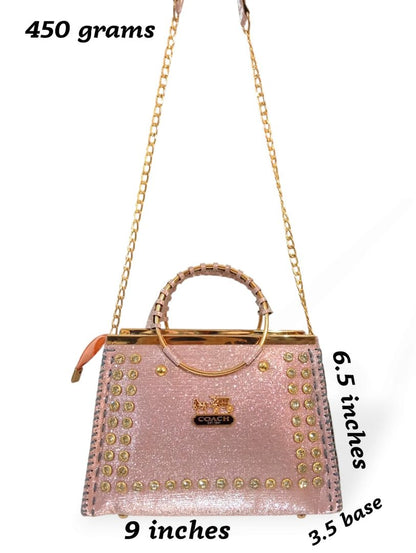 Bridal premium shiny hand / shoulder bag hand/shoulder bags