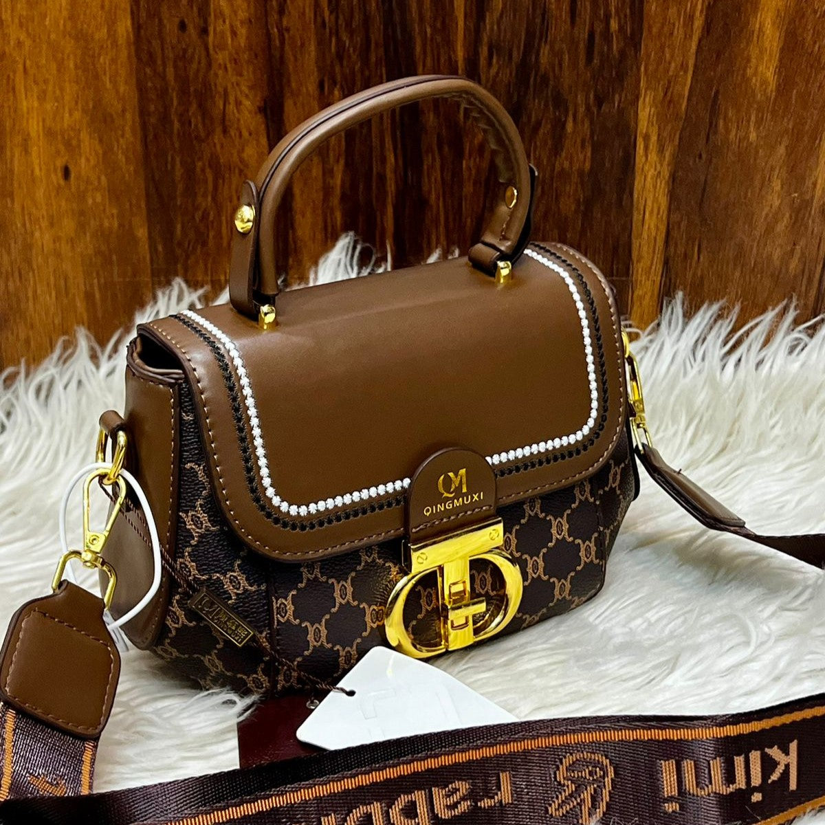 brown satchel bags crossbody bag imported