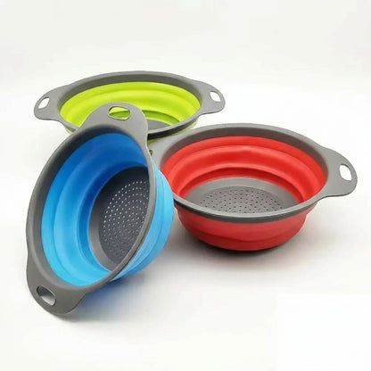 Small Silicone foldable strainer