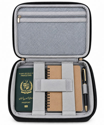 2 Layer Travel Gadgets And Cables Organizer