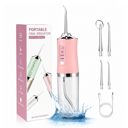 Oral irrigator water flosser for teeth and gums
Dental water flosser for braces
Portable water flosser device