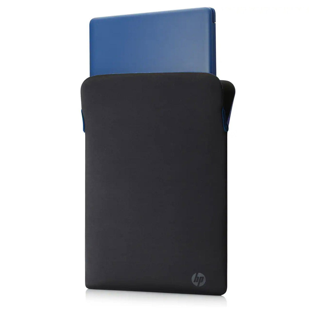 Reversible black protective laptop sleeve laptop bag