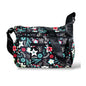 Elite floral large crossbody bags Black crossbody bags / shoulder bag
