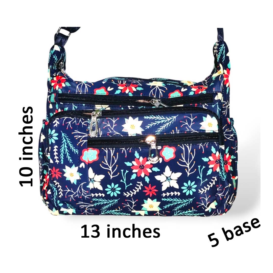 Elite floral large crossbody bags crossbody bag