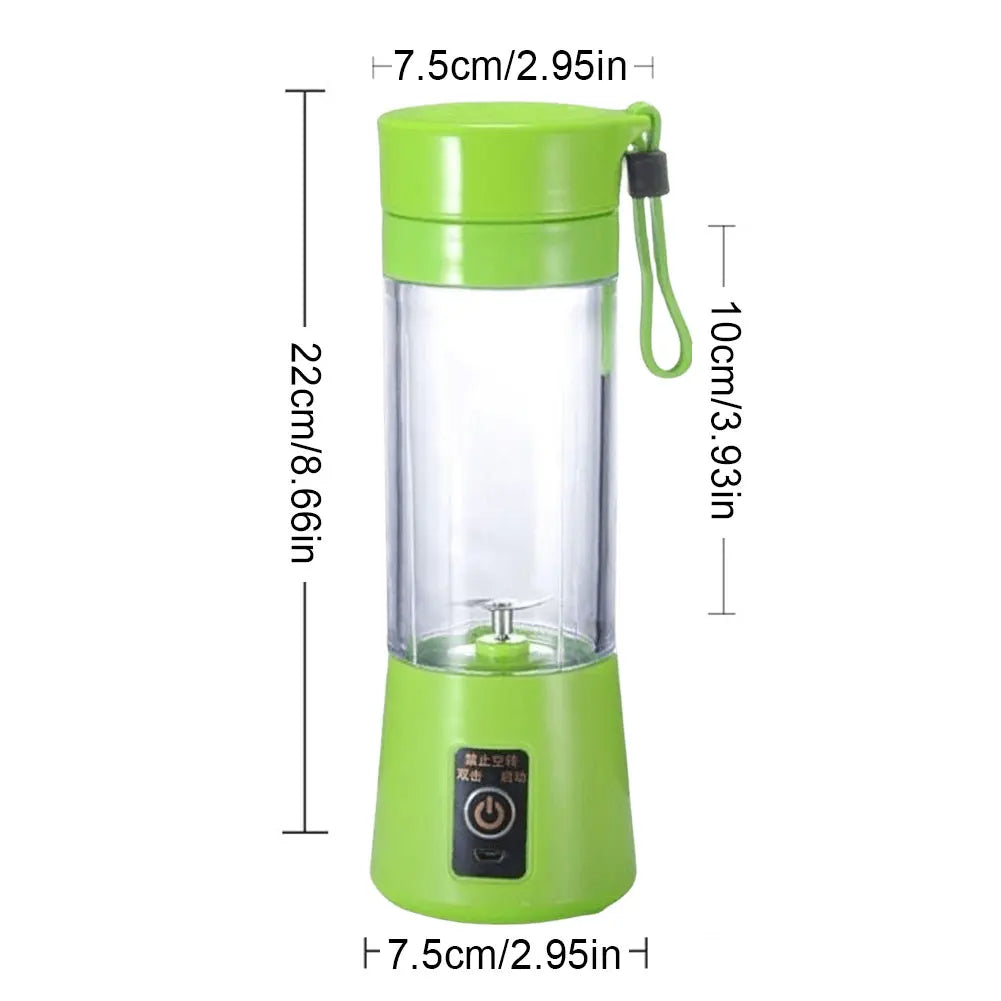 380ml Portable juicer blender Green kitchen accessories