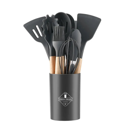 Kitchen 12pcs silicone utensils set