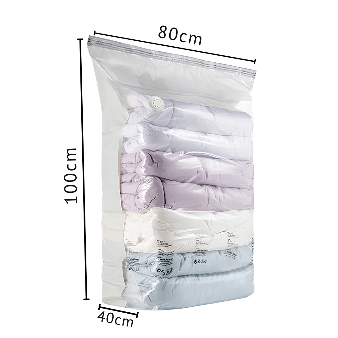 Jumbo Cube Vacuum Storage Bags - 80'100'40cm