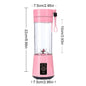 380ml Portable juicer blender Pink kitchen accessories
