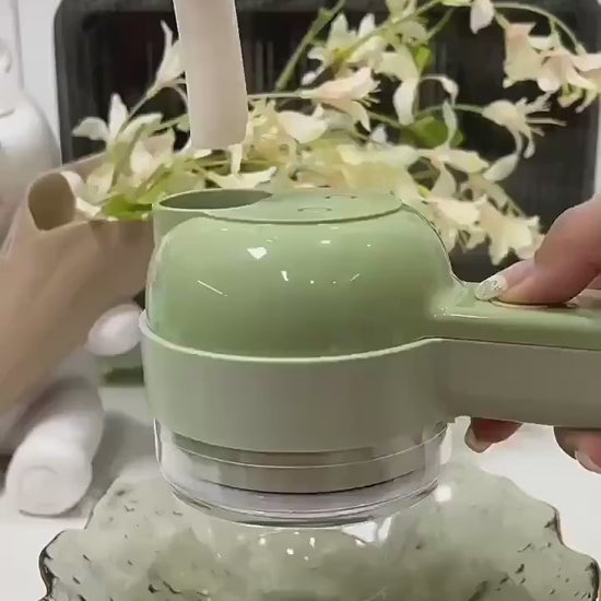 4 in 1 handheld food chopper kitchen accessories
