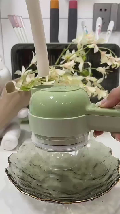 4 in 1 handheld food chopper kitchen accessories