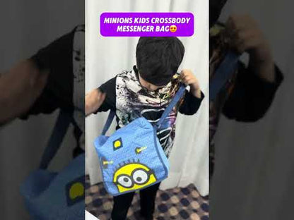 Minion Messenger bag - yellow & blue I speak minion