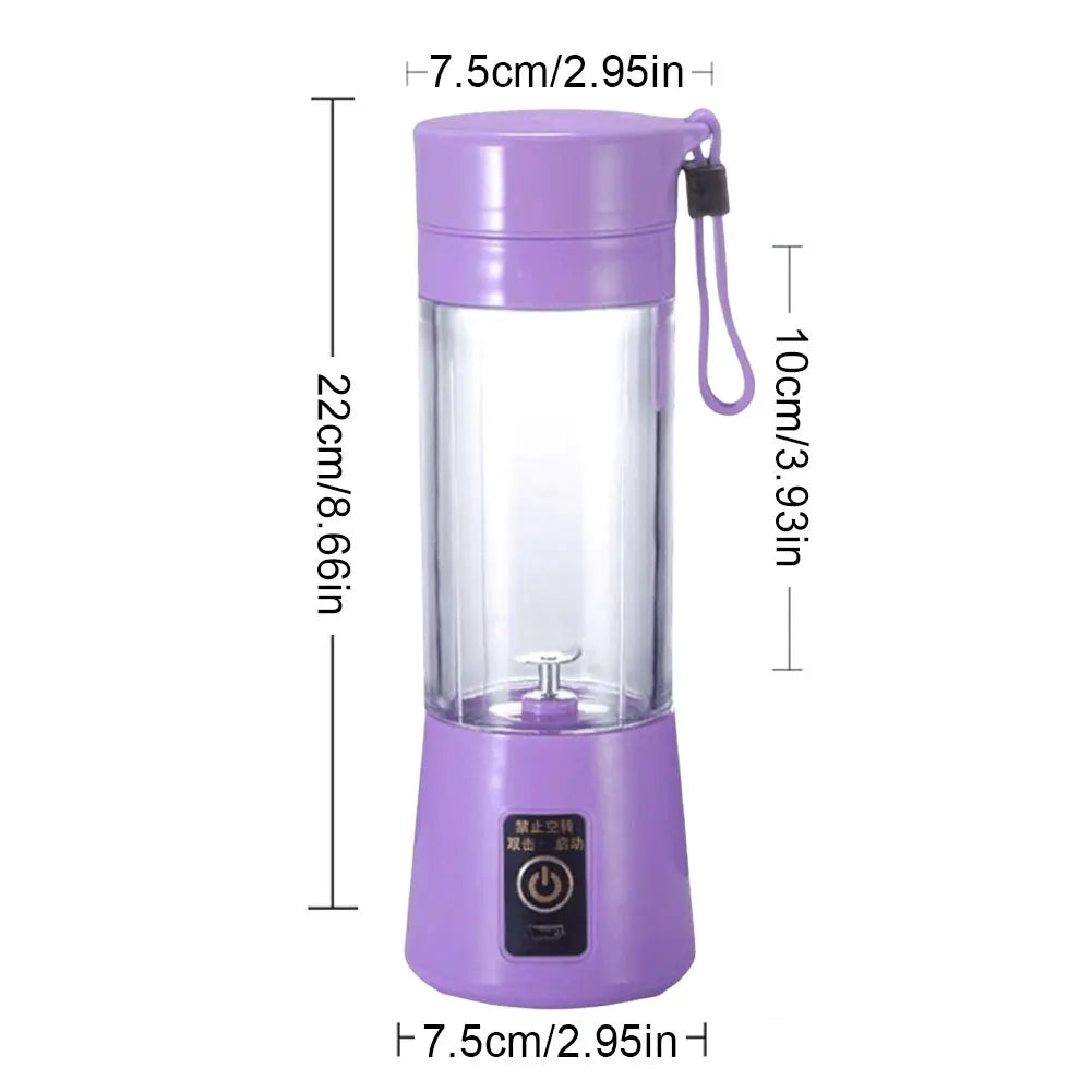 380ml Portable juicer blender Purple kitchen accessories