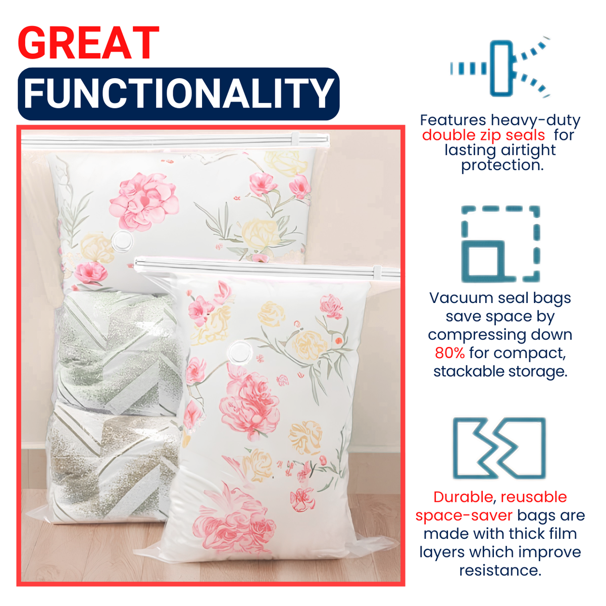 travel vacuum storage bags, vacuum bags bundle, traveling hack